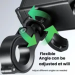 Kewig Motorcycle Bicycle Non-Blocking Mobile Phone Camera Navigation Bracket - Image 8