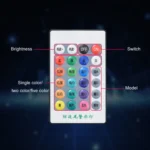 Car Solar Shark Fin With Antenna LED Warning Light - Image 4