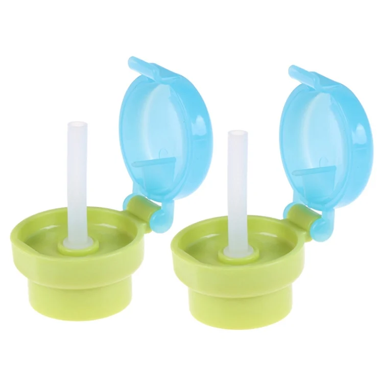 TBD0603536901A.webp 2pcs CJ07205 Baby Straw Lids Portable Drinking Straw Lids for Children - Image 1