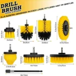 WRS-DS19 9 in 1 Electric Drill Crevice Cleaning Brushes Car Wash Tools Set - Image 3