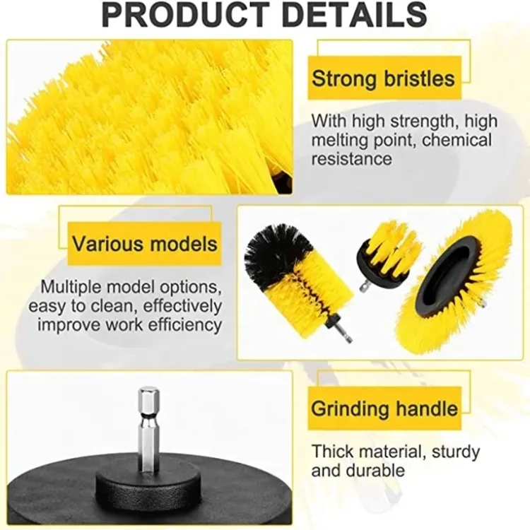 TBD0603540601_B3.webp WRS-DS19 9 in 1 Electric Drill Crevice Cleaning Brushes Car Wash Tools Set - Image 4