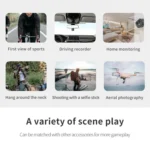 HD 4K Dual Lens Wifi Camera Mobile Phone Wireless Remote Two Way Intercourse Monitoring Camera - Image 13