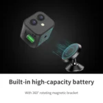 HD 4K Dual Lens Wifi Camera Mobile Phone Wireless Remote Two Way Intercourse Monitoring Camera - Image 6