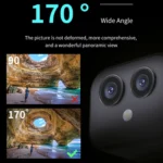 HD 4K Dual Lens Wifi Camera Mobile Phone Wireless Remote Two Way Intercourse Monitoring Camera - Image 8