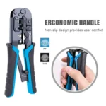 4P/6P/8P Three-Purpose Network Crimping Plier - Image 7
