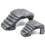 Turtle Aquascape Climbing Platform Reptile Hiding Cave Three Legged Turtle Platform - Image 2