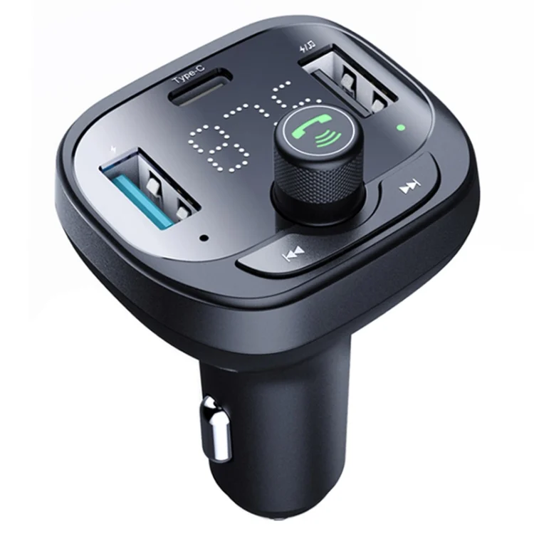 TBD0603549101.webp Car Bluetooth Player Receiver 50W Mobile Phone High Power Charger - Image 1