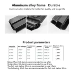 Fish Tank Cooling Fan Cooling Silent Aquarium Fan - Image 7