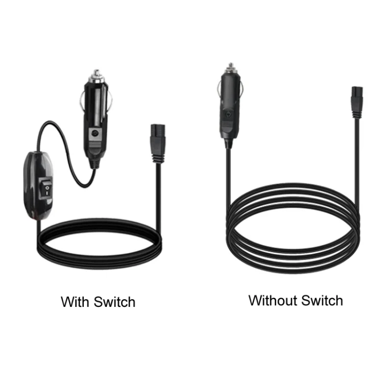 TBD0603550901_B1.webp 12V/24V Car Refrigerator Cable B Suffix Cigarette Lighter Plug Power Cord, Length: - Image 2