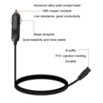 12V/24V Car Refrigerator Cable B Suffix Cigarette Lighter Plug Power Cord, Length: - Image 4