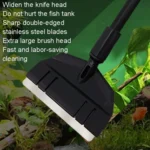 Fish Tank Algae Scraper Widen Aquarium Long Handle Scraper - Image 7