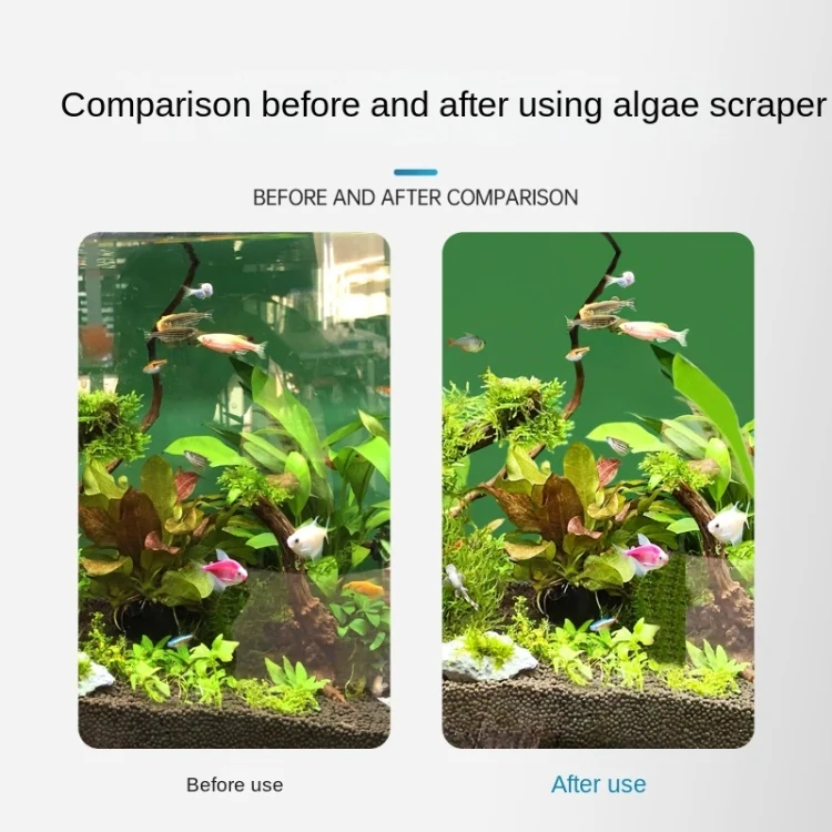 TBD0603551701_B7.webp Fish Tank Algae Scraper Widen Aquarium Long Handle Scraper - Image 8