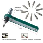 16 In 1 Socket Driver Head Ratchet Wrench Set - Image 4