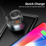 5V3A Cigarette Lighter PD Super Fast Charging Multifunctional Car Charger - Image 7