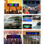Vehicle Rear Window Color Flexible LED Electronic Screen - Image 5