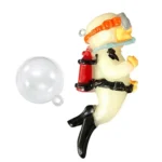 Diver Aquarium Pendant Fish Tank Aquascape Ornament Decoration