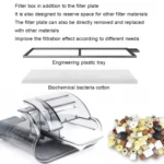 Small Aquarium External Waterfall Filter, CN Plug - Image 3