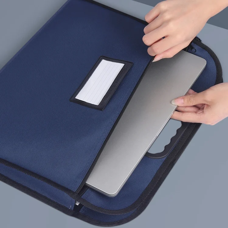 TBD0603558301_B7.webp Multifunctional Business Portable Briefcase Large-capacity Oxford Cloth File Bag - Image 8
