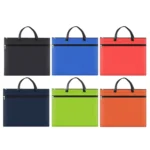 A3-8133 Large-capacity Handheld Zipper File Bag Oxford Cloth Waterproof Art Storage Bag - Image 2