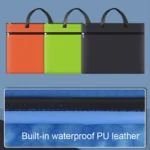 A3-8133 Large-capacity Handheld Zipper File Bag Oxford Cloth Waterproof Art Storage Bag - Image 6