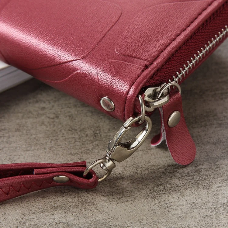 TBD0603565301_B6.webp Large Stone Wallet Zipper Women Wallet Long Coin Purse - Image 7
