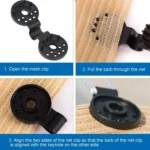 50pcs /Pack Sunshade Net Clip Garden Greenhouse Netting Shade Cloth Fastener - Image 4