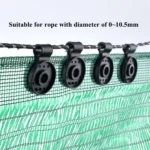 50pcs /Pack Sunshade Net Clip Garden Greenhouse Netting Shade Cloth Fastener - Image 5