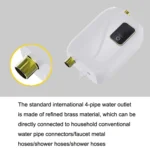 Instant Water Heater Mini Kitchen Quick Heater Household Hand Washing Water Heater - Image 4