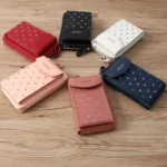 Printed Phone Bag Floral Woman Multifunctional Crossbody Bag Multi Card Shoulder Bag - Image 2