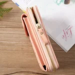 Printed Phone Bag Floral Woman Multifunctional Crossbody Bag Multi Card Shoulder Bag - Image 6