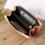 Printed Phone Bag Floral Woman Multifunctional Crossbody Bag Multi Card Shoulder Bag - Image 9