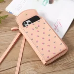 Printed Phone Bag Floral Woman Multifunctional Crossbody Bag Multi Card Shoulder Bag - Image 10