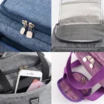 Portable Lunch Bag Thermal Insulated Lunch Box Tote Cooler Handbag - Image 6