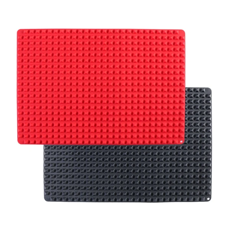 TBD0603570401_B4.webp Silicone Pyramid Baking Chicken Mat Oil Filter Oil Separation Baking Mat BBQ Bread Cookie Oven Baking Mat - Image 5