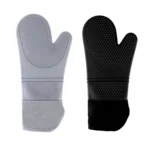 ZYA-426 Longer And Thicker Insulated Gloves Silicone Kitchen Baking Gloves - Image 2