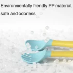 Children Eating Training Tableware Baby Bendable Silicone Soft Spoon - Image 4