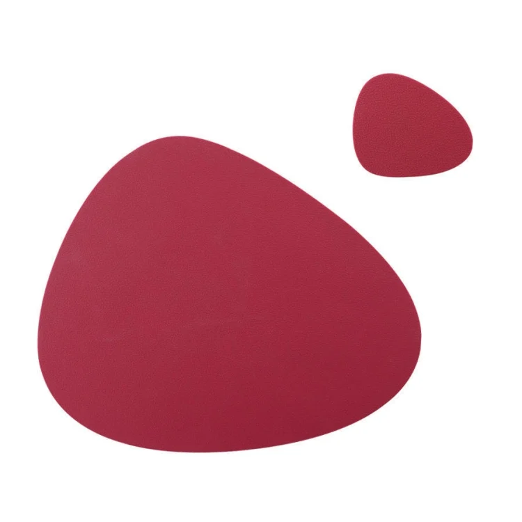 Silicone Placemat Insulation Texture Scalloped Cushion