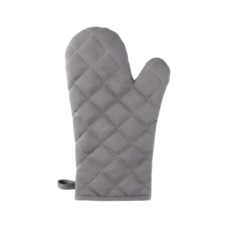 Cotton Insulated Diamond Thickened Gloves Hookable Storage Oven Microwave Baking Gloves