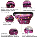 Y051 Women Summer Crossbody Waist Bag Large Capacity Cell Phone Bag - Image 2