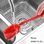 ZYA-251 Silicone Integrated Pot Scrubbing Brush Household Kitchen Cleaning Brush Dishwashing Brush - Image 7