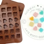 2pcs Silicone Chocolate Mold Jelly Christmas Candy Cake Mould, Style: - Image 5