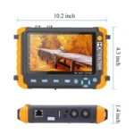 5800ACT-VH 5 Inch Large Screen Engineering Treasure Coaxial AHD / TVI / CVI 8MP Analog Video Surveillance Tester, US Plug - Image 2