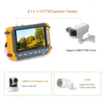 5800ACT-VH 5 Inch Large Screen Engineering Treasure Coaxial AHD / TVI / CVI 8MP Analog Video Surveillance Tester, US Plug - Image 7