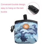 Multifunctional Pet Training Camouflage Snacks Bag Portable Dog Walking Belt Bag - Image 5