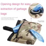 Multifunctional Pet Training Camouflage Snacks Bag Portable Dog Walking Belt Bag - Image 8