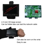 JSK-4300B 4.3 inch Handheld 12V Output Network Cable Monitoring Tester - Image 11