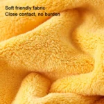 Kids Bath Towel Thickened High Density Coral Fleece Hooded Cloak Water Absorbent Cape - Image 5