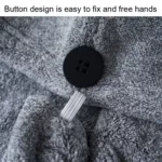 Coral Velvet Quick Dry Absorbent Hair Dryer Hat Plus Thicken Shower Cap Hotel Household Wrap Head Towel - Image 7