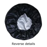 PVC Faux Leather Spare Wheel Cover Rear Tire Protector - Image 3