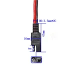 2pcs 20A Solar Car Battery SAE Power Extension Cable - Image 3